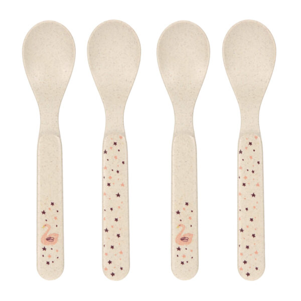 Lässig Kinderlöffel Little Water Swan - Set (4 Stk)