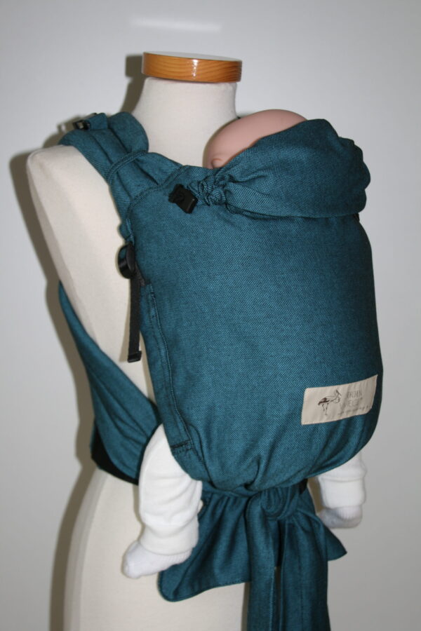 Storchenwiege Baby Carrier - türkis