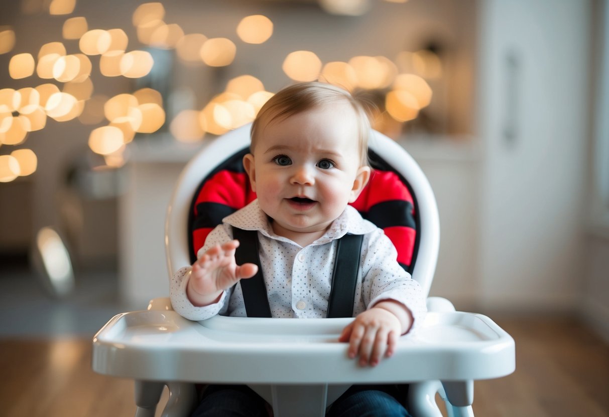 Ab wann sitzen Babys im Hochstuhl?
